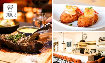 2-gangenlunch + amuse + koffie/thee of 3-gangen keuzelunch of -diner in Gent