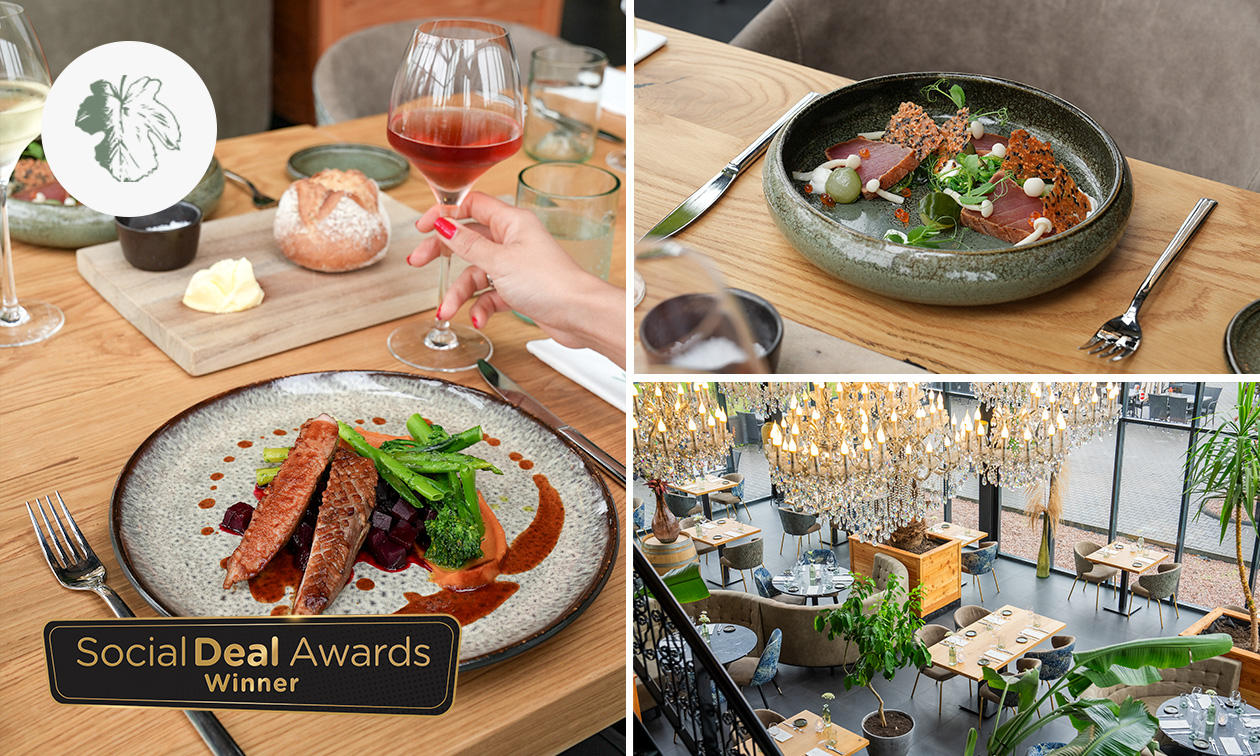 3-gangendiner van de chef + zuurdesembrood + amuse bij Restaurant Vinck