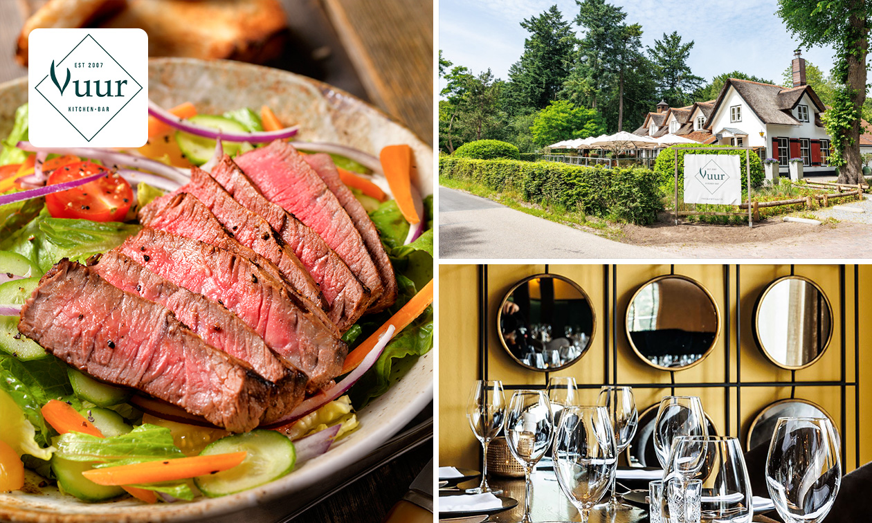 Culinaire 2-gangenlunch van de chef