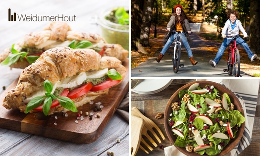 Lunch + wandel-/fietsarrangement bij WeidumerHout