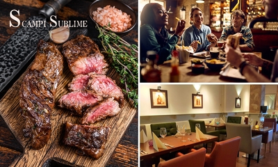 3-gangendiner à la carte bij Restaurante Scampi Sublime