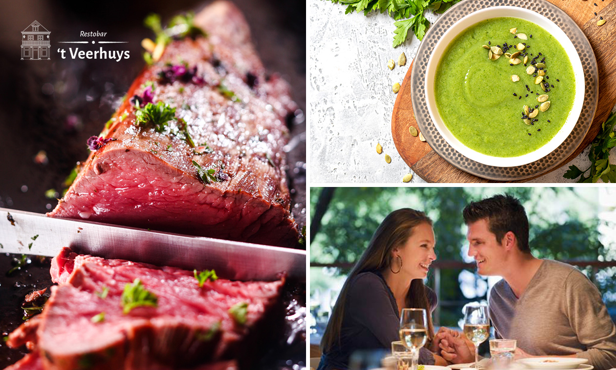 3-gangendiner van de chef bij 't Veerhuys