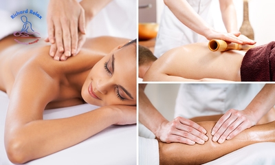 Massage naar keuze (55, 60, 90 of 120 min)