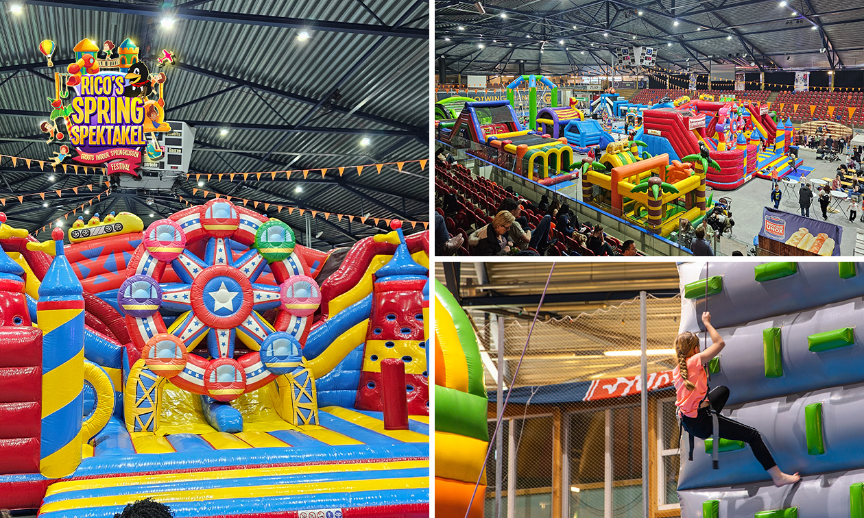 Entree Rico´s Spring Spektakel in de meivakantie + evt. @venture Games