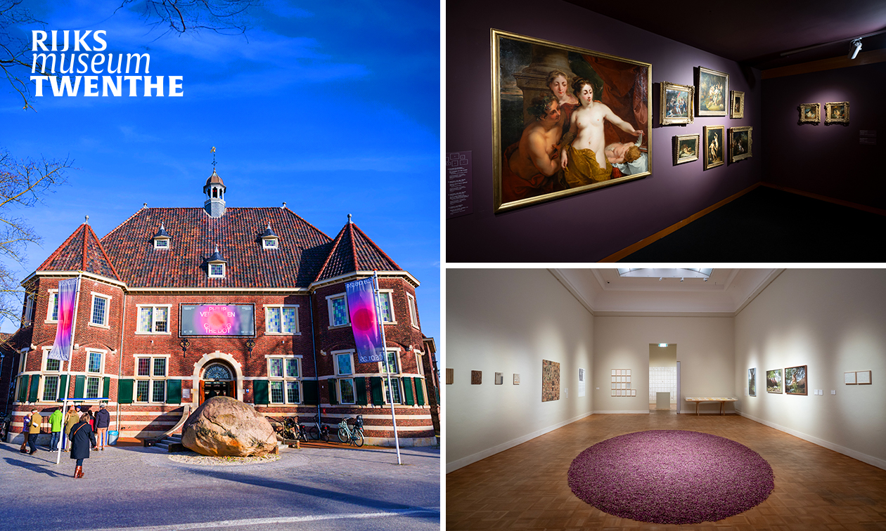 Entree voor Rijksmuseum Twenthe