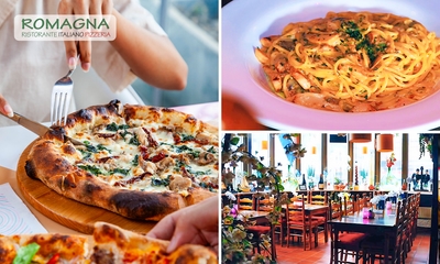 2- of 3-gangen keuzediner bij Ristorante Italiano Pizzeria Romagna