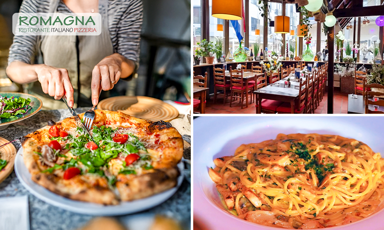2- of 3-gangen keuzediner bij Ristorante Italiano Pizzeria Romagna