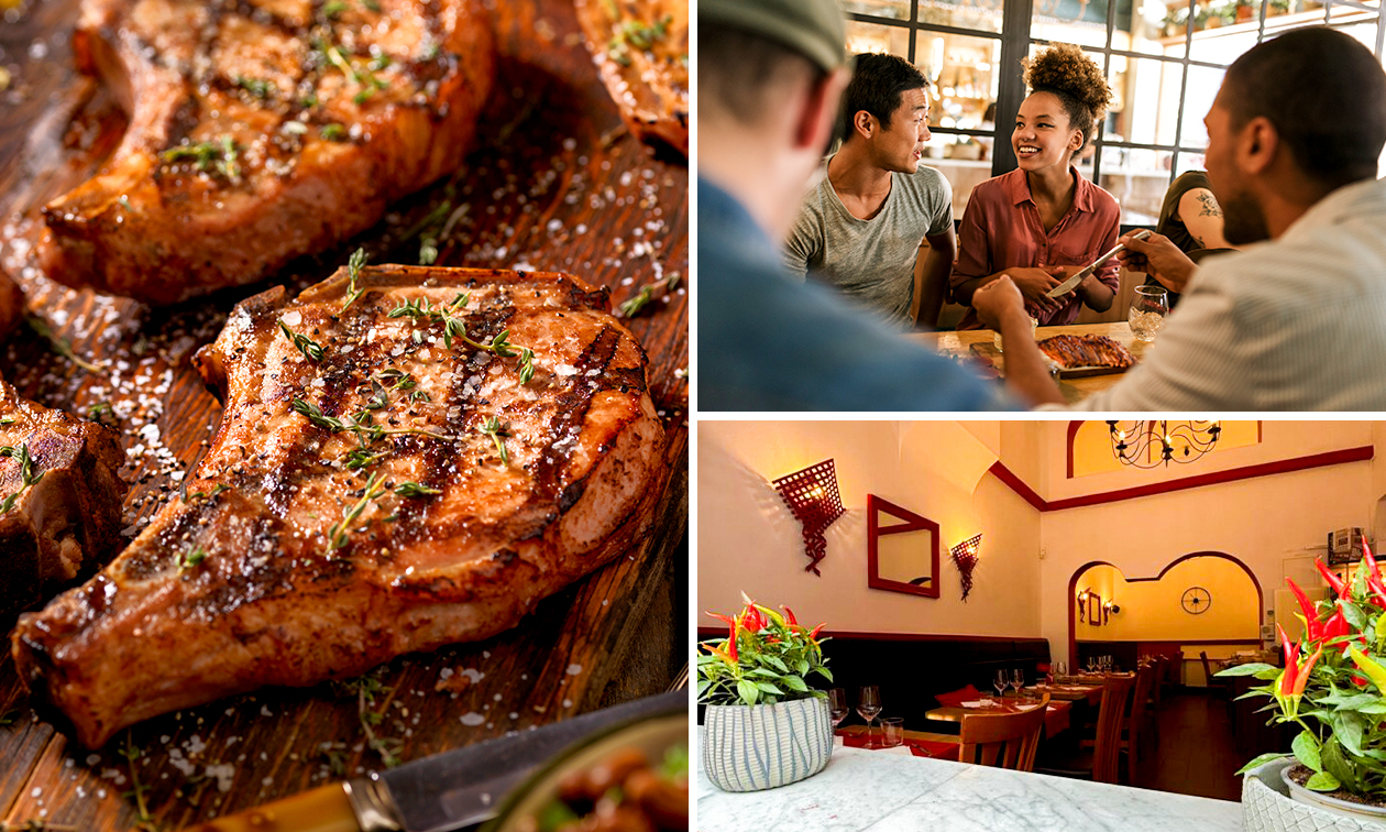 3-gangendiner of -lunch à la carte