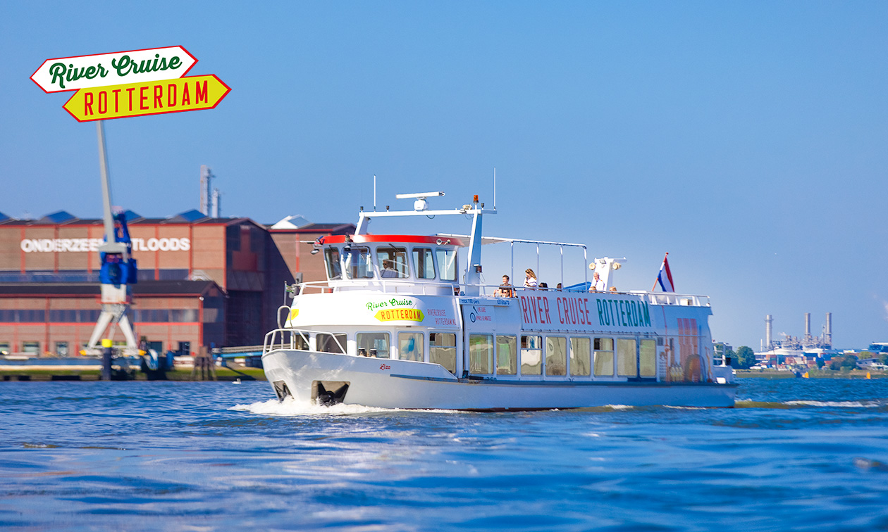 Rondvaart met gids door Rotterdam