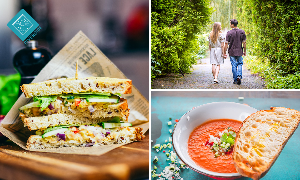 Wandelarrangement + gebak + warme drank en/of 2-gangenlunch