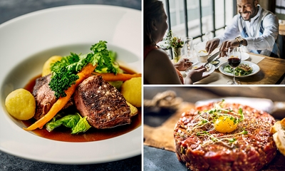 2- of 3-gangendiner à la carte