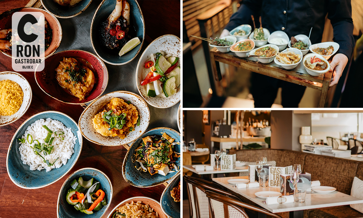 Indonesische rijsttafel + meer bij Ron Gastrobar Indonesia Bloemendaal