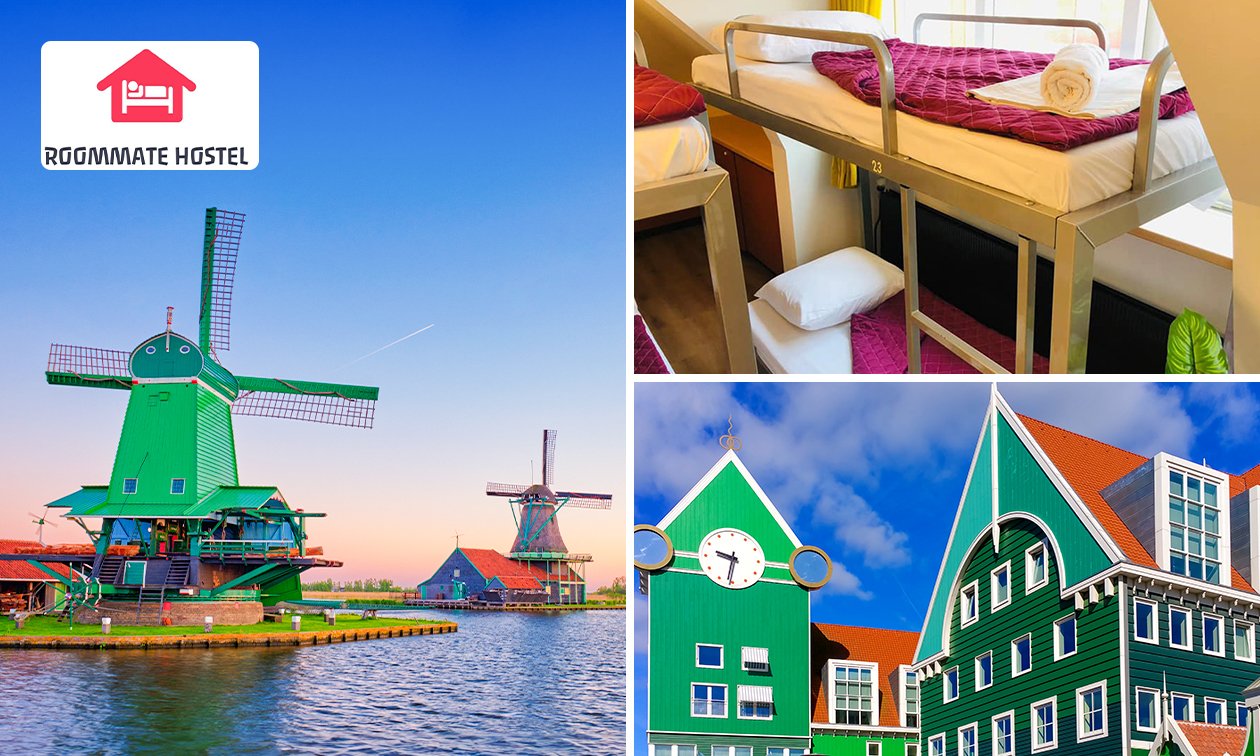 Overnachting + evt. late check-out en diner in Zaandam