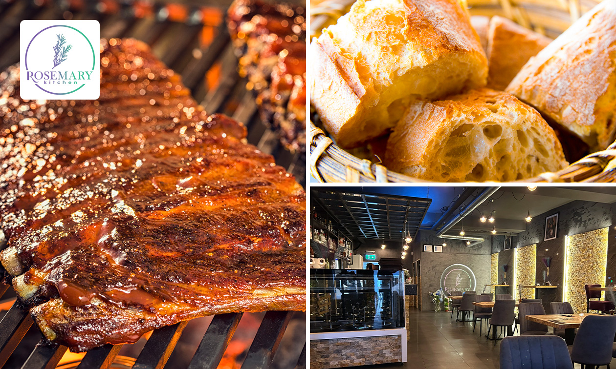 All-You-Can-Eat spareribs + brood vooraf bij Rosemary Kitchen