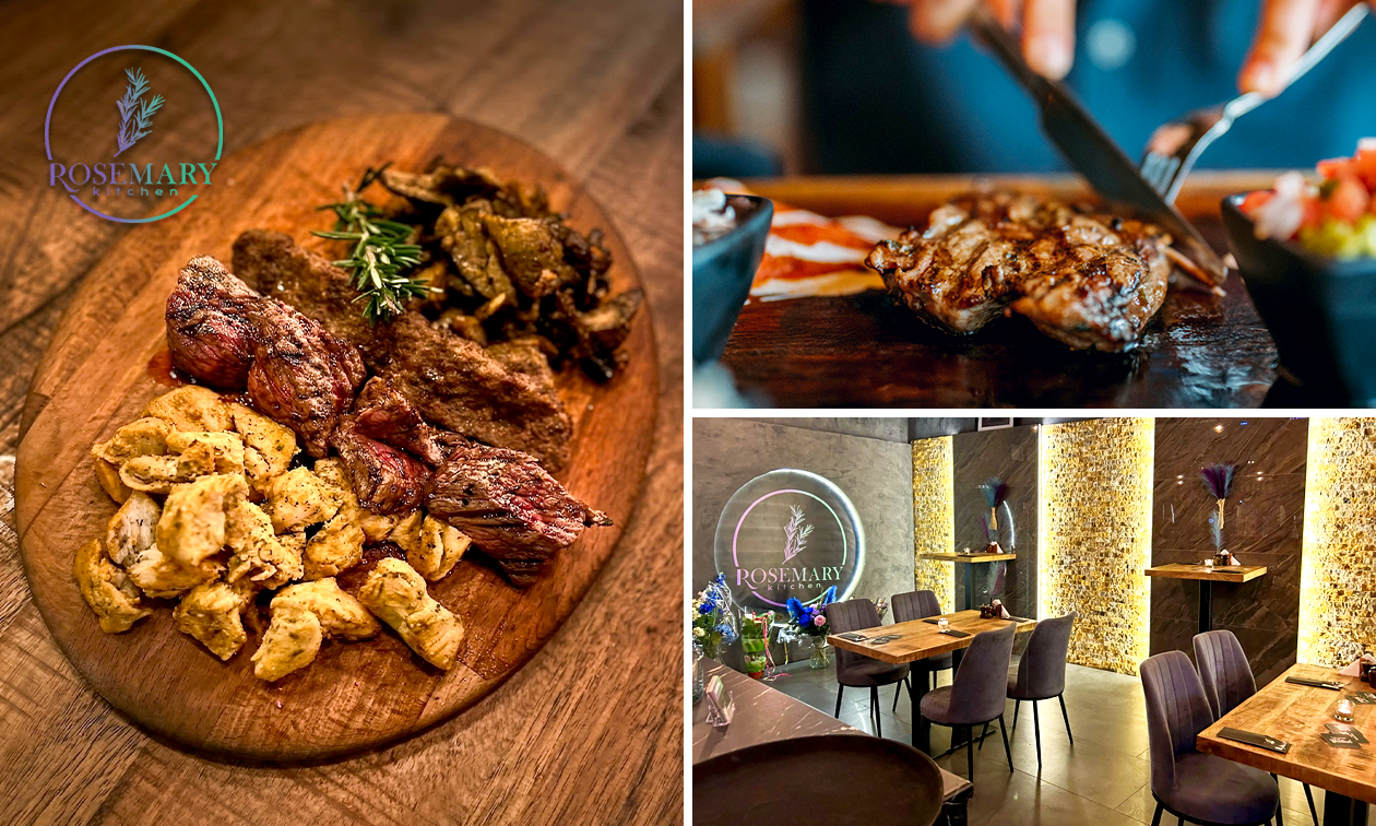 3-gangendiner à la carte + brood vooraf bij Rosemary Kitchen