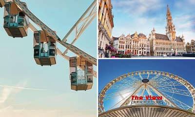 Ticket voor reuzenrad in Antwerpen of Brussel