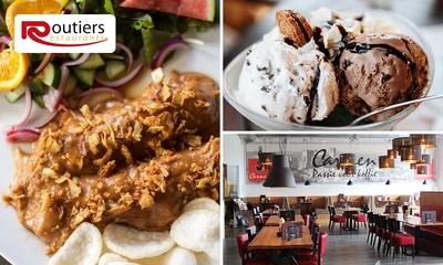 3-gangendiner à la carte bij Routiers Emmen