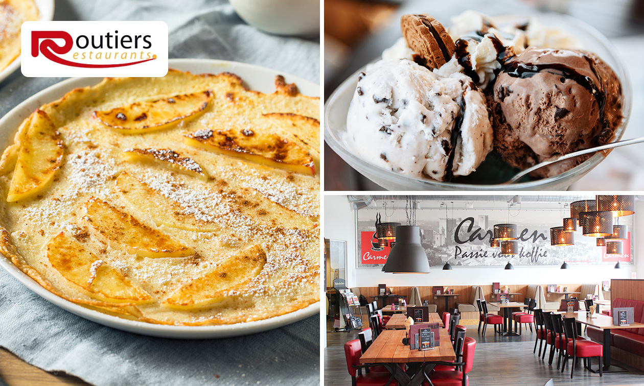 Pannenkoek + nagerecht bij Routiers Emmen