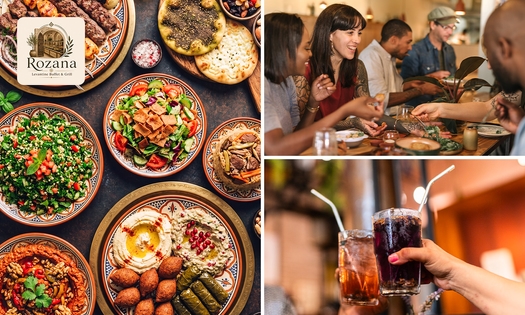 All-You-Can-Eat Libanees en Syrisch buffet (2,5 uur) + drankje naar keuze in Den Haag