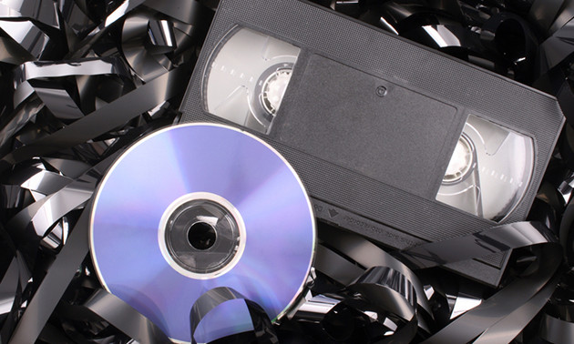 Overzetten van videobanden naar dvd