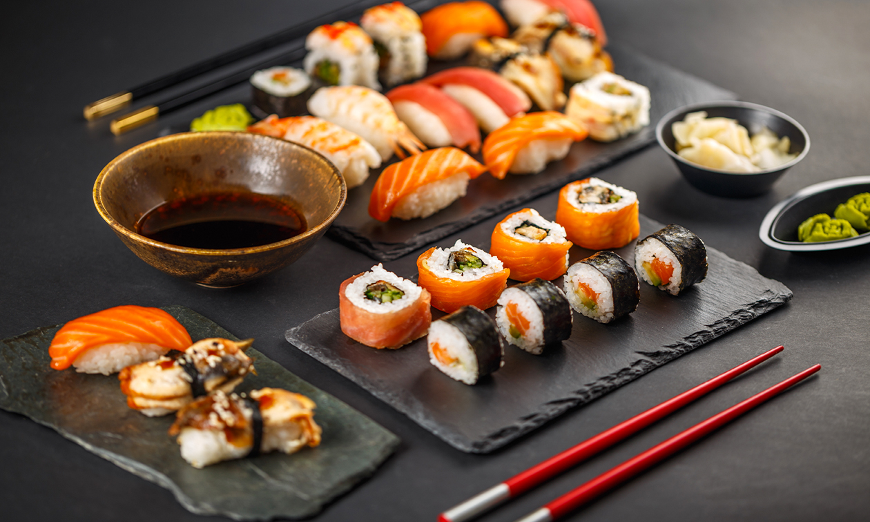 3-gangen sushidiner in hartje Mechelen