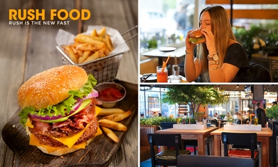 Burger + Pommes nach Wahl in der Aachener Innenstadt