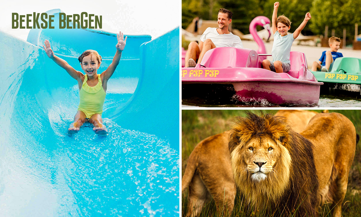 Entree voor Safaripark + Speelland Outdoor Beekse Bergen