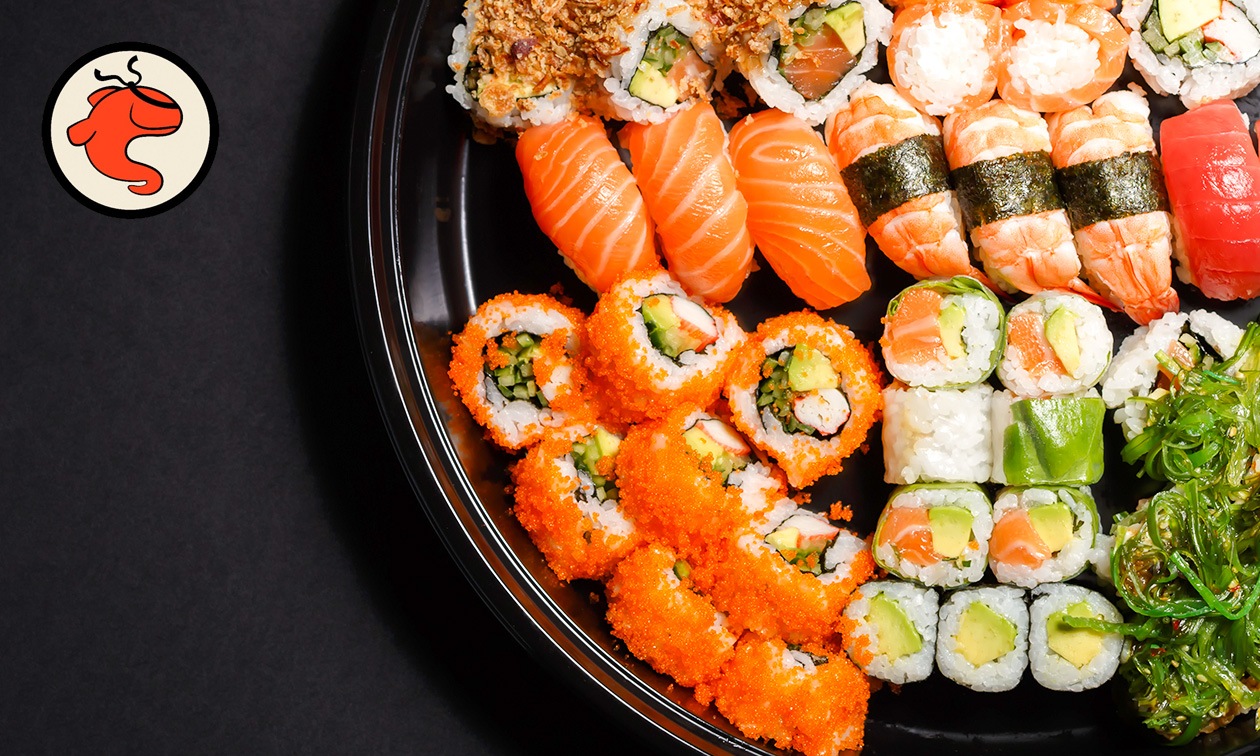 Sushibox naar keuze (20 of 24 stuks) voor afhaal bij Salmurai Sushi