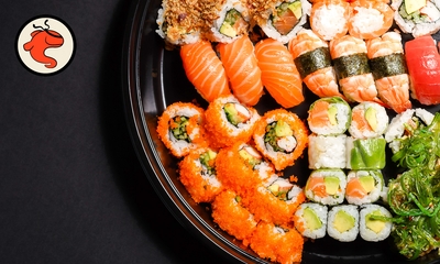 Sushibox naar keuze (20 of 24 stuks) voor afhaal bij Salmurai Sushi
