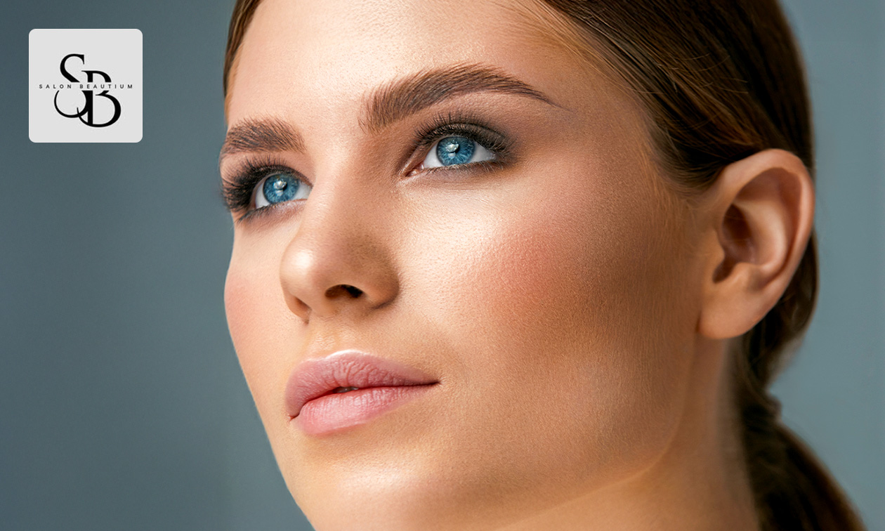 One-by-one of volume wimperextensions OF powder brows + nabehandeling