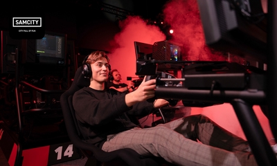 Formule 1-experience bij Samcity Simracen in Hoorn