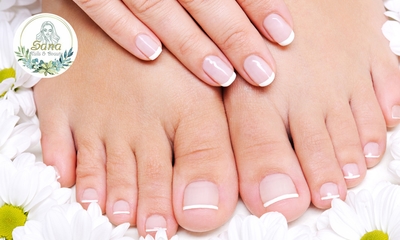 Manicure- of pedicurebehandeling + evt. BIAB of gellak