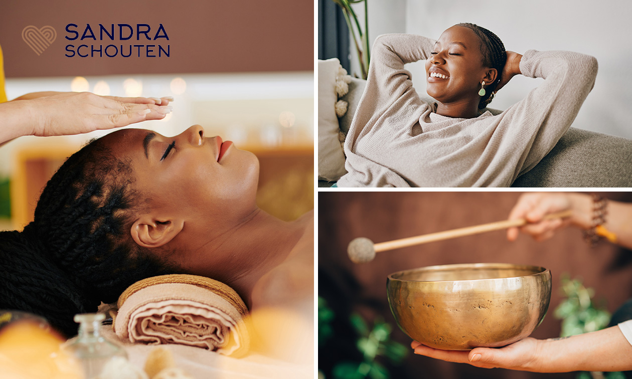 Reiki- of voetreflex-behandeling (60 min), klankschaalsessie (45 min) of 1-op-1 ademsessie