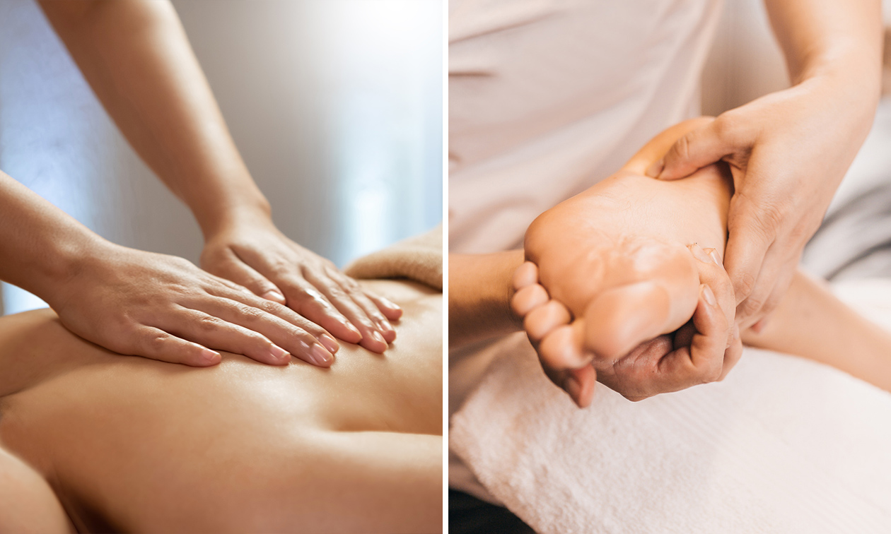 Massage naar keuze (30 of 60 min)