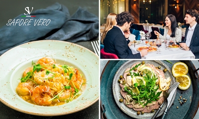 Italiaans 3-gangendiner à la carte of een brunchbord bij Sapore Vero