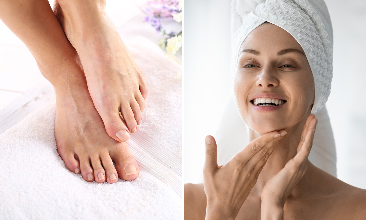 Spa-pedicurebehandeling of gezichtsbehandeling (45 tot 60 min)