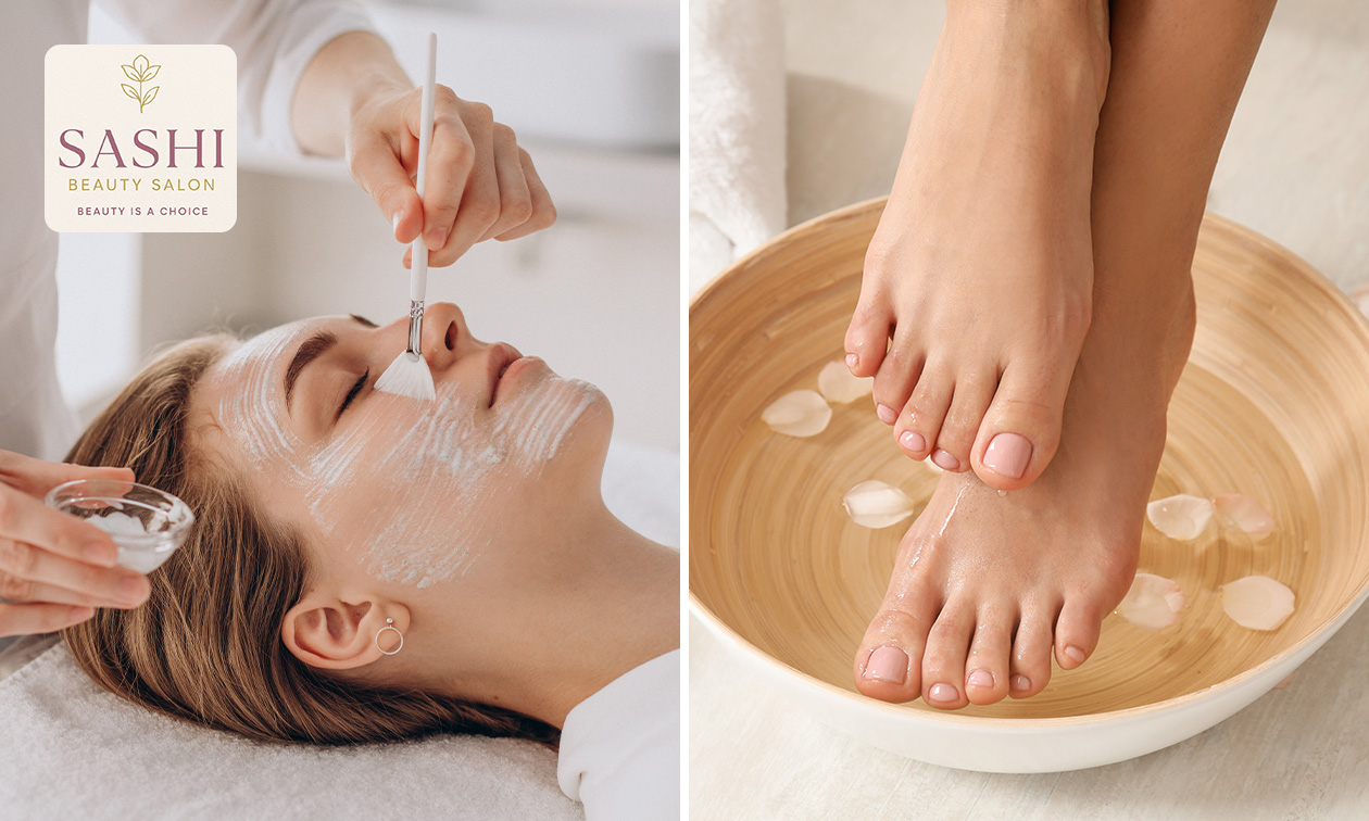 Pedicure- of gezichtsbehandeling naar keuze (45 tot 60 min)