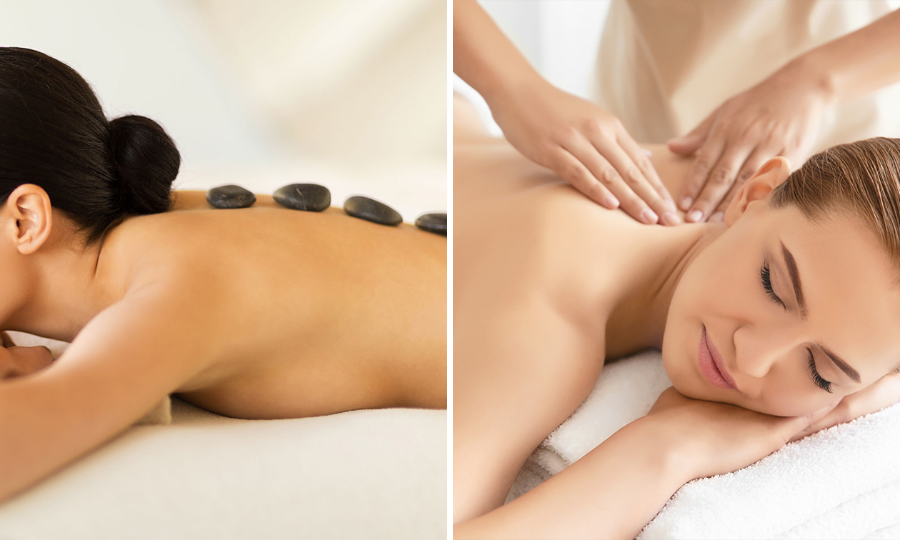 Massage naar keuze (60 min) + evt. gezichtsbehandeling (30 min)