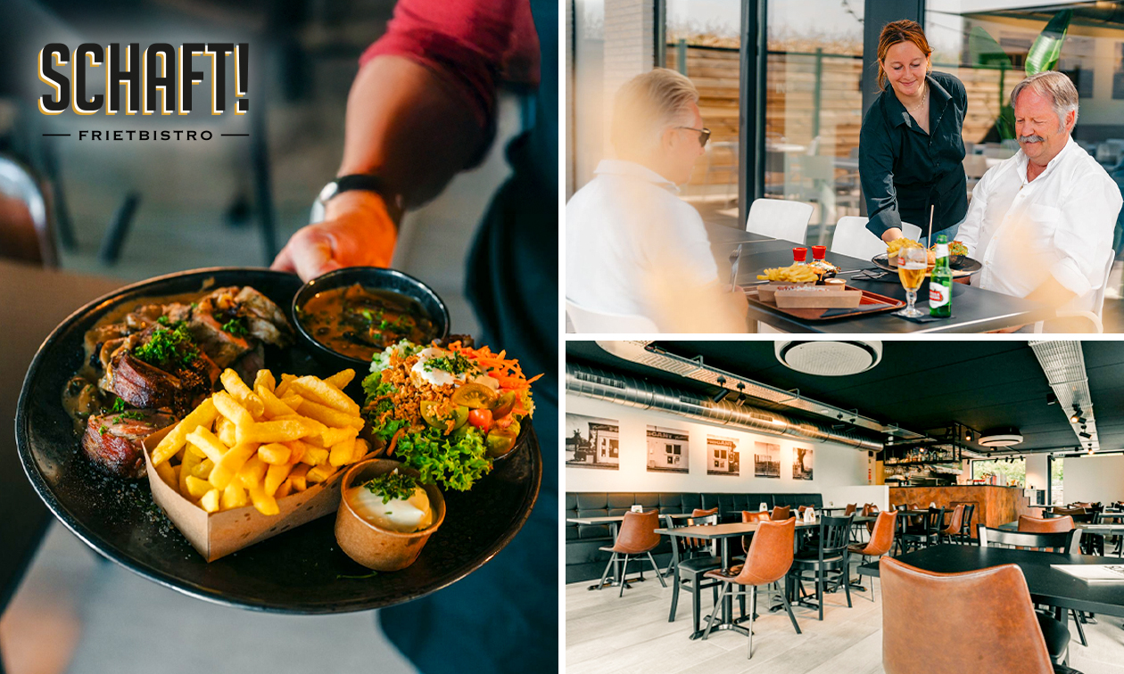 3-gangen keuzediner bij Schaft!