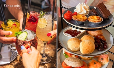 Cocktail + hapjes naar keuze bij Schepsels IJscafé