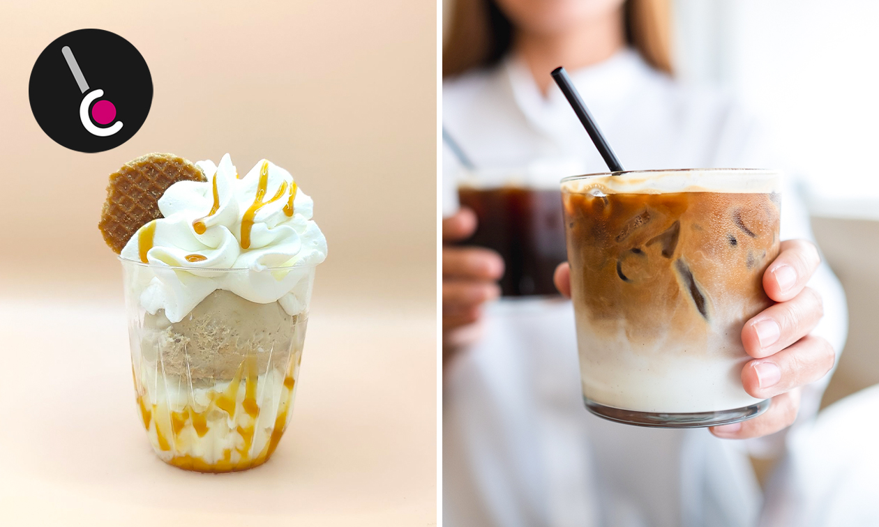 IJscoupe to go of ijskoffie voor 2 personen bij Schepsels IJscafé