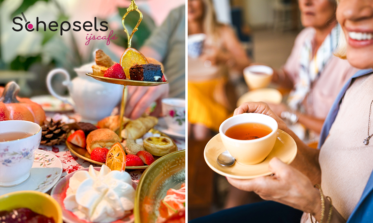 (Luxe) high tea of (luxe) kerst high tea bij Schepsels IJscafé