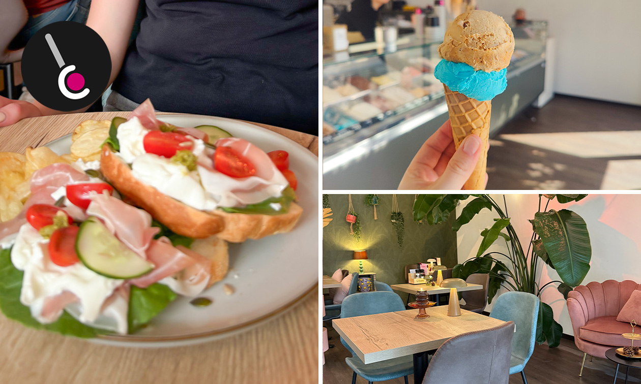 3-gangen keuzelunch bij Schepsels IJscafé