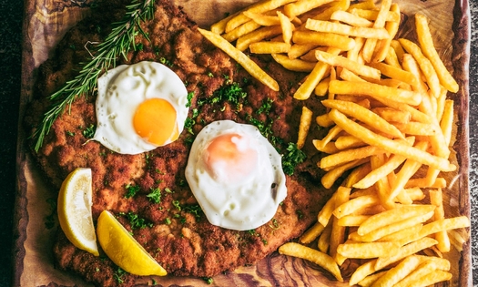 Schnitzel voor afhaal, dine-in of thuisbezorgd bij Schnitzel House