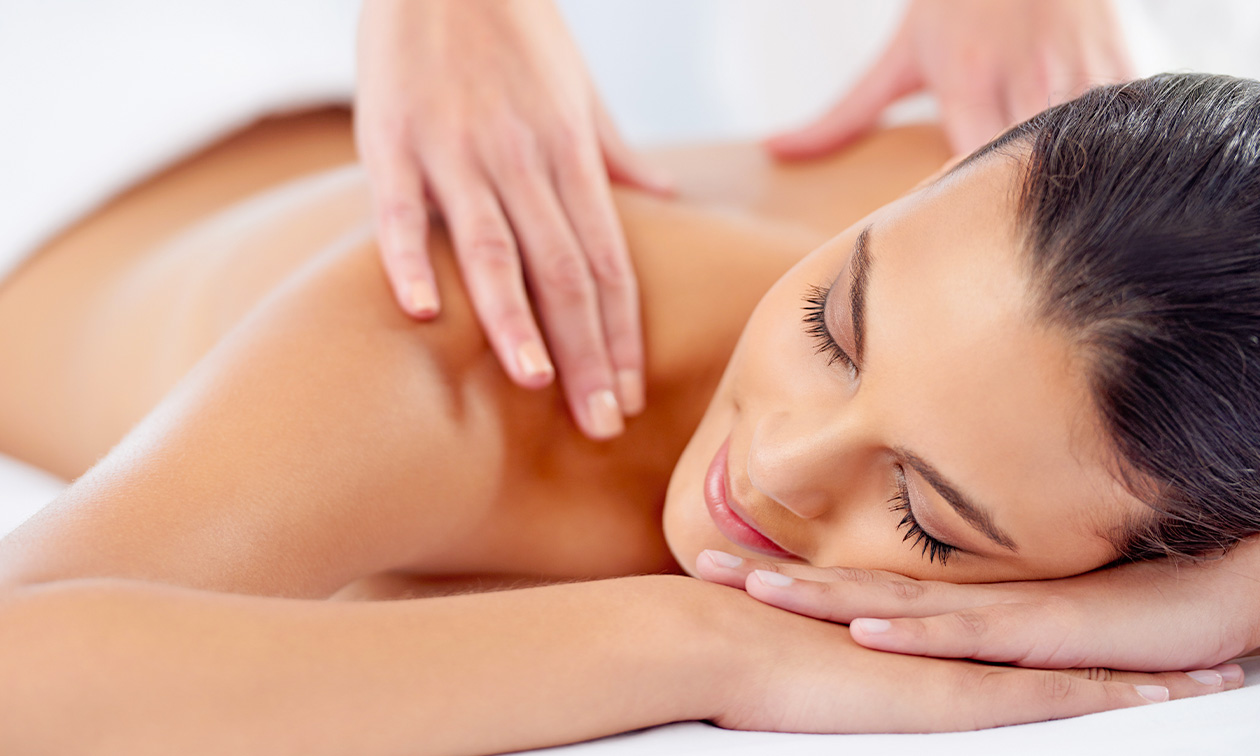 Ontspannende massage naar keuze (60 min)
