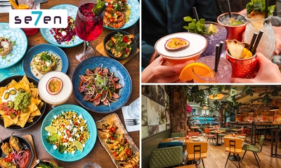 2 cocktails + gerecht naar keuze bij Se7en Utrecht