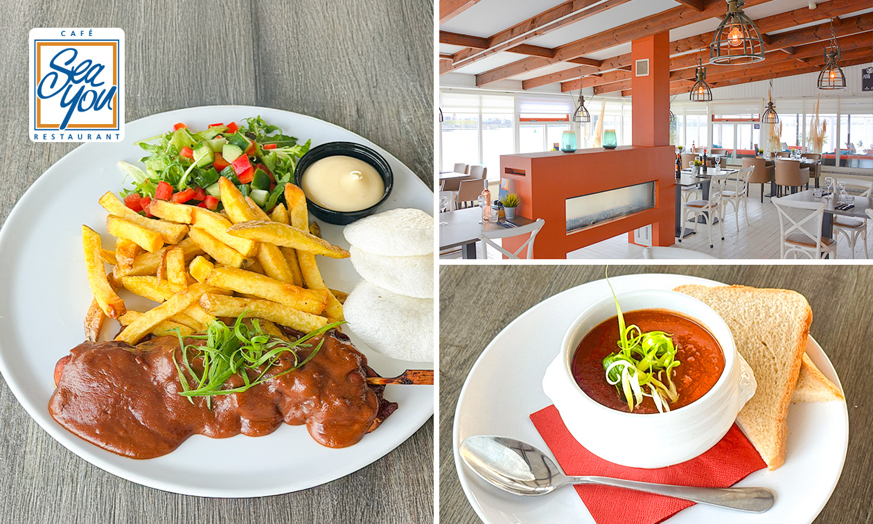3-gangen keuzediner bij Sea You