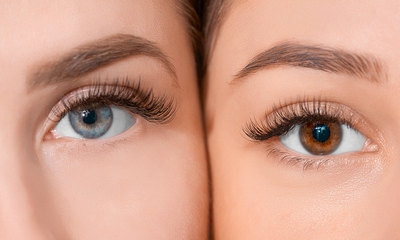Wenkbrauw- of wimperbehandeling naar keuze
