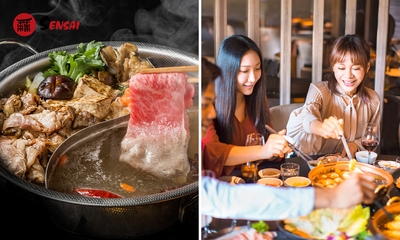 Japans 2-gangen hotpotdiner bij Sensai