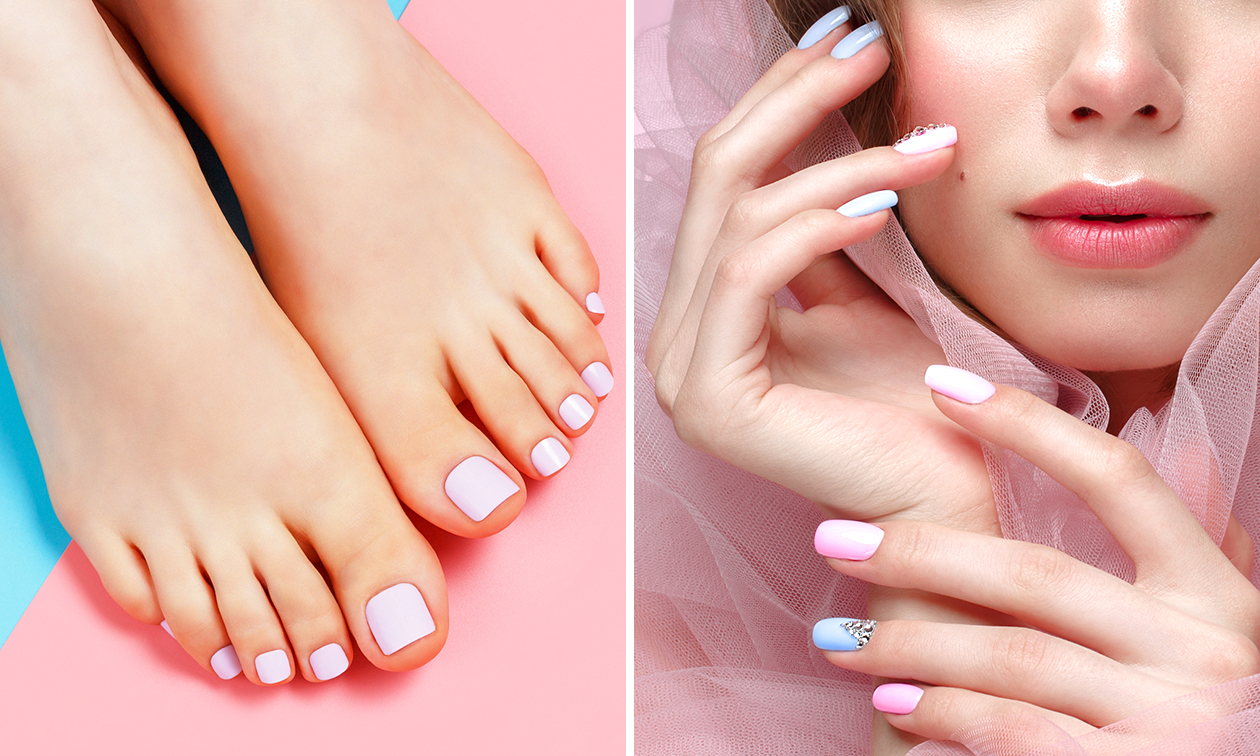 Pedicure- of manicurebehandeling naar keuze (45 of 60 min)